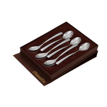 Amefa Aurora kpl 6 szt łyżeczek do herbaty pudeł