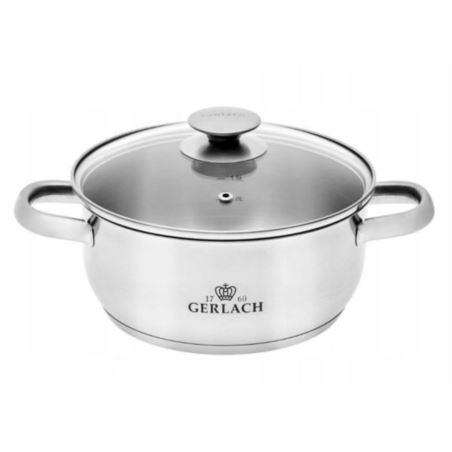 Gerlach FIRST Garnek 20 cm / 2L z pokrywką F