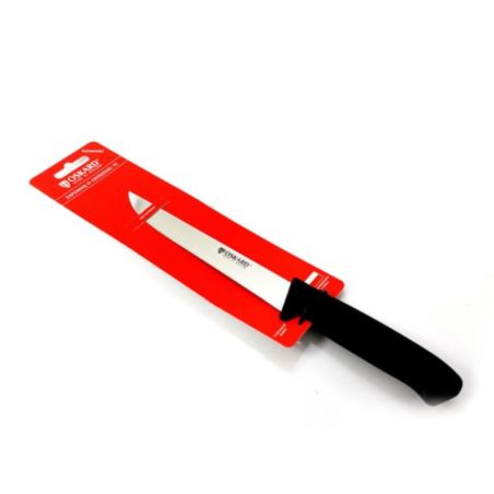 Nóż kuchenny 12,5 cm czarny gładki Oskard