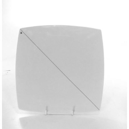 Benetton Rotondo talerz duży czarny kwadr