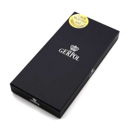 Komplet sztućców do tortu Apollo 2 szt. połysk pudełko Gerpol