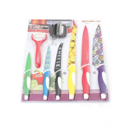 Zestaw noży ceramicznych 8 szt. Boloco SWISS Kommar