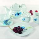 Komplet komplet porcelany do herbaty Iris dla 6 osób 20 elementów Heywood 