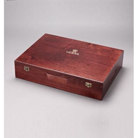 Komplet sztućców Apollo 68 szt. skrzynia drewniana Gerpol