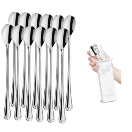 Komplet łyżeczek do latte Elegance 12 szt. pudelko małe Amefa