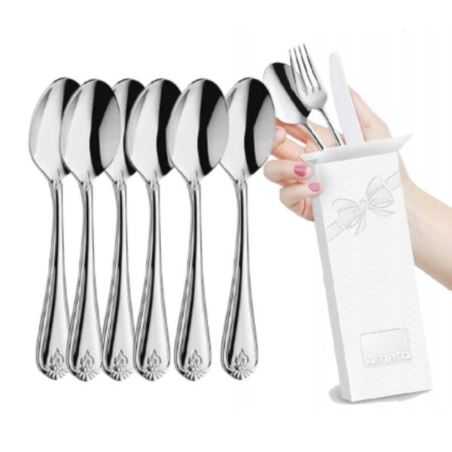 Komplet łyżeczek do kawy Duke 6 szt. pudełko małe Amefa