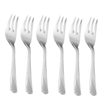 GERPOL Violino 6 szt widelczyk do ciast połysk f