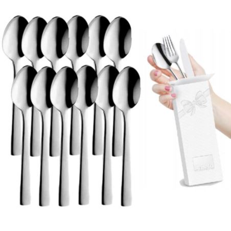 Łyżeczki do herbaty 12 szt. pudełko małe Bliss Amefa