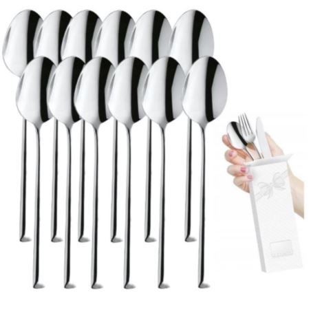 Komplet łyżeczek do herbaty Metropole 12 szt. pudełko małe Amefa