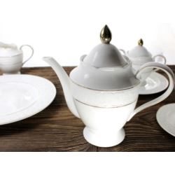 Serwis porcelanowy do herbaty kawy 21el Mayerhoff