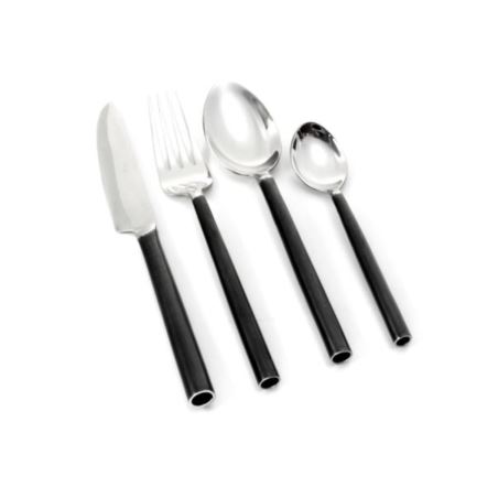 Komplet sztućców Nairobi 24 szt. black pudełko Convito