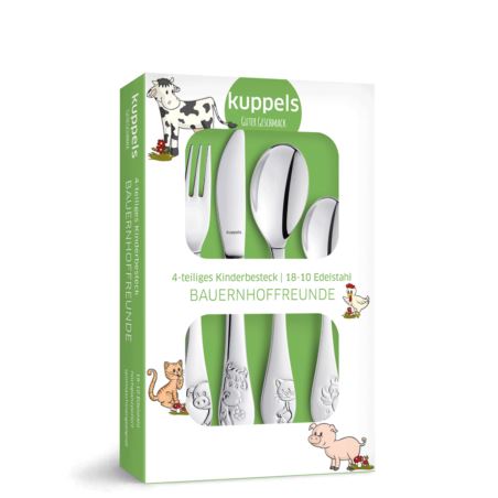 Komplet sztućców dla dzieci Farm Friends 4 szt. Amefa