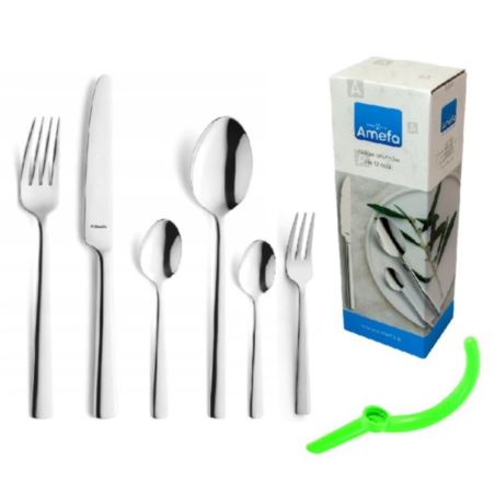 Komplet sztućców Bliss 72 szt. pudełko uni Amefa
