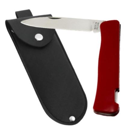 Nóż scyzoryk jedno ostrze w etui Oskard 612c