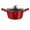 Garnek granitowy 4,1L 24cm  Burgundy Berlinger Haus