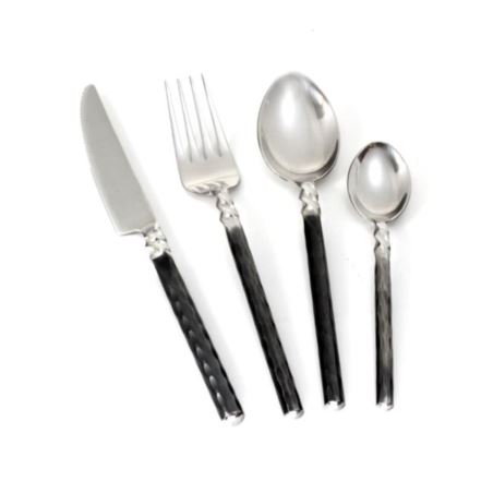 Komplet sztućców Marakesz 24 szt. black pudełko Convito