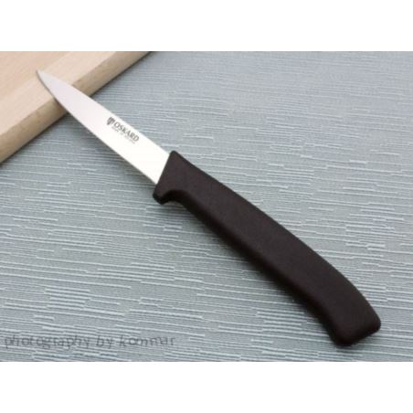 OSKARD nóż do warzyw 8 cm czarny
