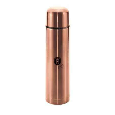 Termos metalowy 1L Rose Gold Berlinger Haus