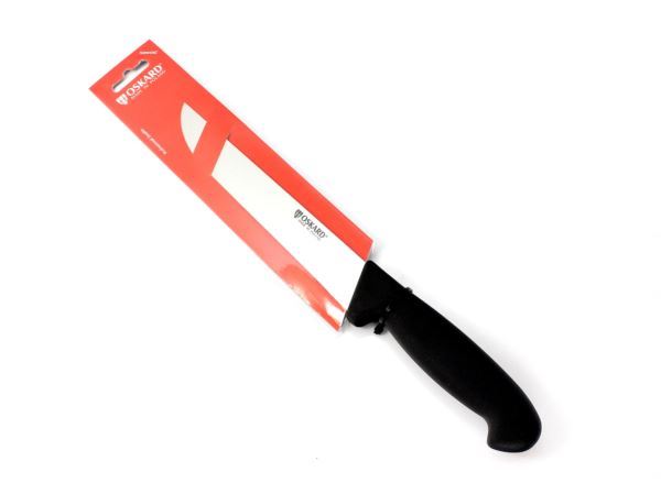 OSKARD nóż masarski 19 cm czarny 012