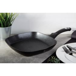 Patelnia grillowa 28 Black Silver Berlinger Haus