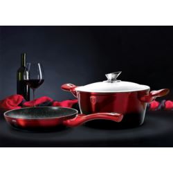 Patelnia 28 cm Burgundy Berlinger Haus