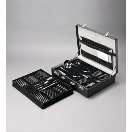 Komplet sztućców Bella 68 szt. walizka połysk Gerpol