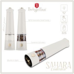Zestaw młynków elektrycznych 2 szt. Sahara Berlinger Haus