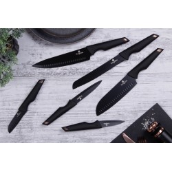 Komplet noży 6 szt Black Rose Berlinger Haus
