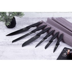 Komplet noży 6 szt Black Rose Berlinger Haus